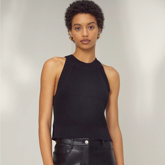 Aritzia Knit Crop Top - Picture 1 of 3